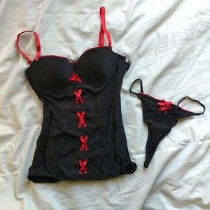 Intimissimi lingerie black set